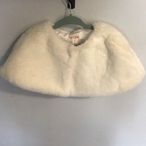 ❄️White fur Shawl❄️